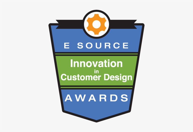 E Source Innovation In Customer Design Awards Logo - Award, transparent png #1249471