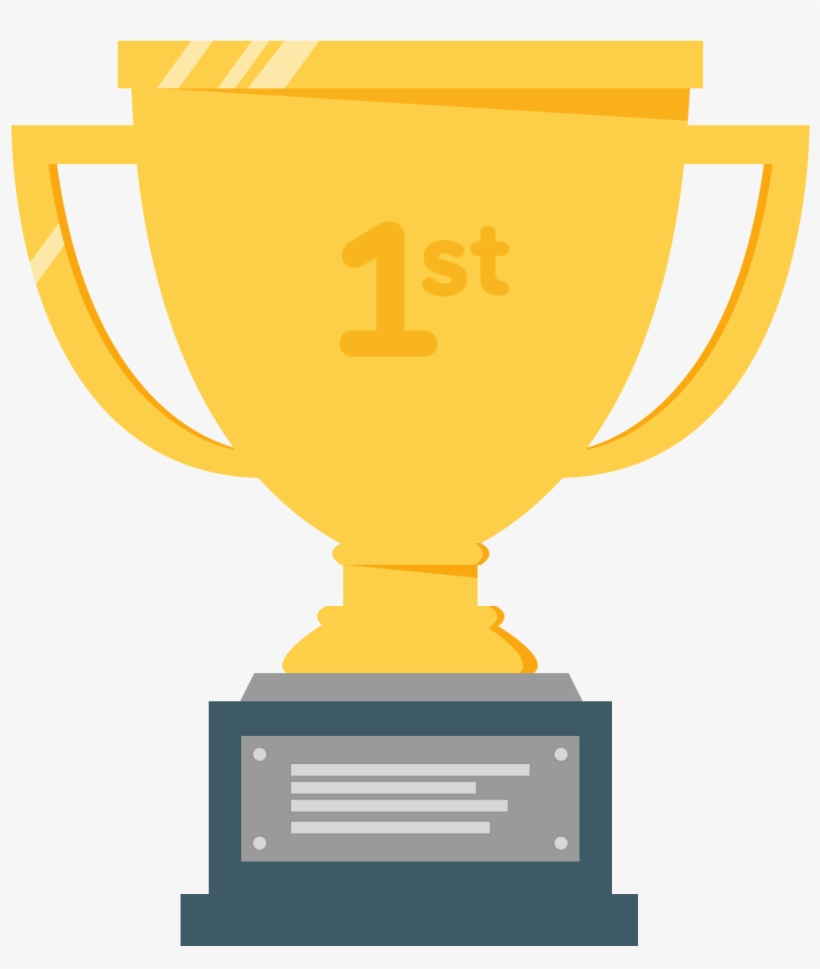 1st Place Trophy Png - Animated Medals And Trophies, transparent png #1249472