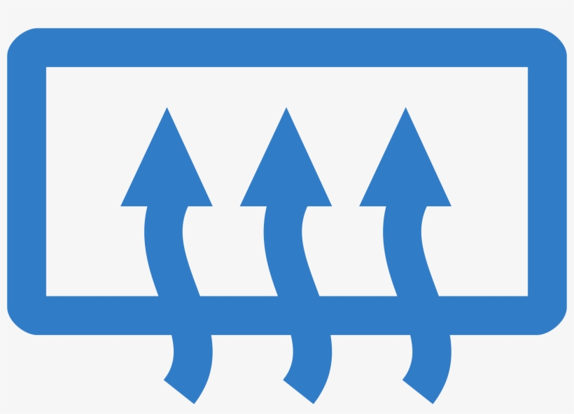 Imagen Simbólica Del - Air Conditioning In Car Icon, transparent png #1250699