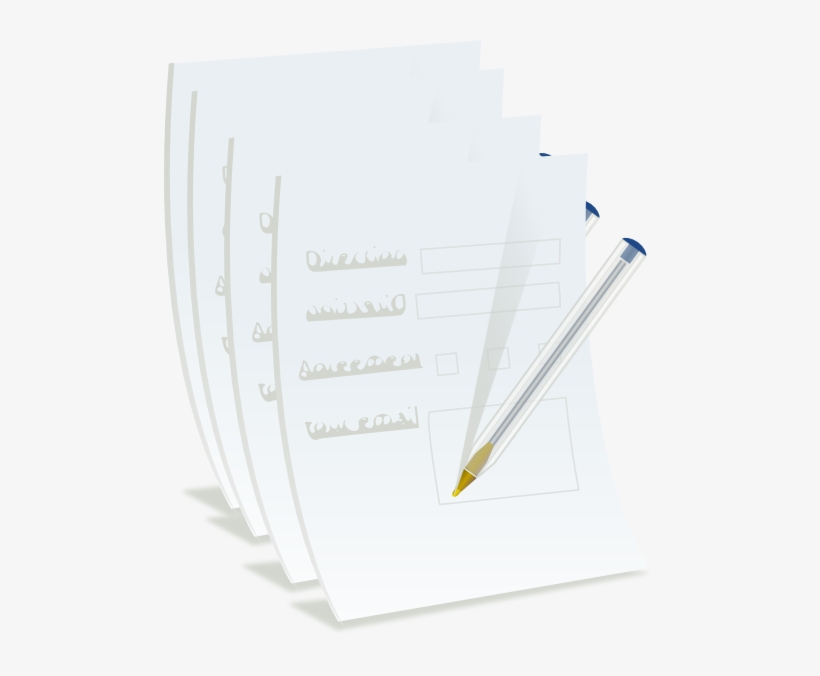 Paper Clipart Sheet Paper - Sheets Of Paper Clipart, transparent png #1250906