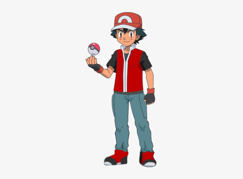 In Red S Clothes By Wildcat On - Pokemon - Series X & Y, Season 17, transparent png #1251203