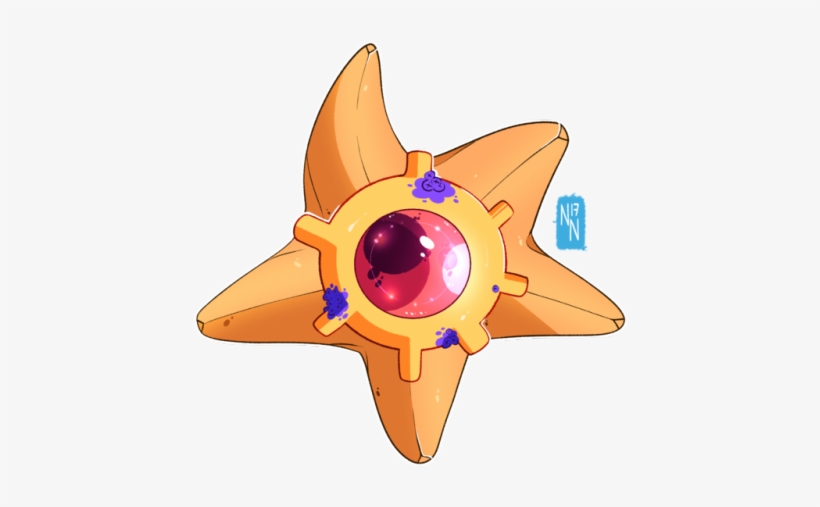 Quick Saturated And Barnacled Staryu, It Burn Ma Eyes - Staryu, transparent png #1251398