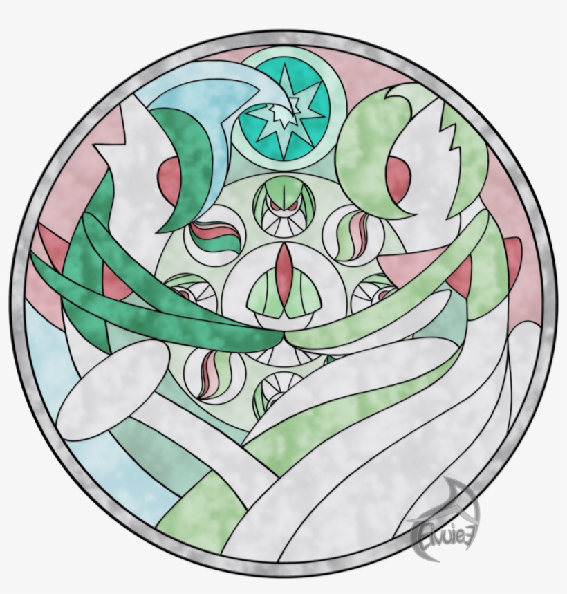 Pokémon Black 2 And White 2 Pokémon Ruby And Sapphire - Poke Mon Stained Glass, transparent png #1251418