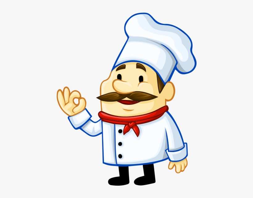 Chef Vector Png Image - Chef Cook Clip Art, transparent png #1251421