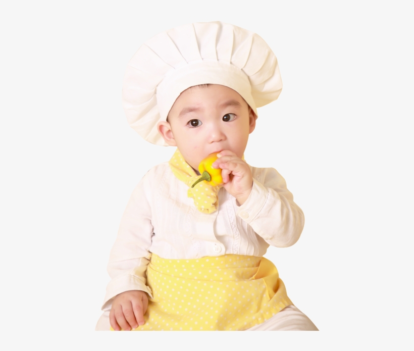 Little Cute Child In Costume Of Cook Png Image - Cook Costume Png, transparent png #1252091
