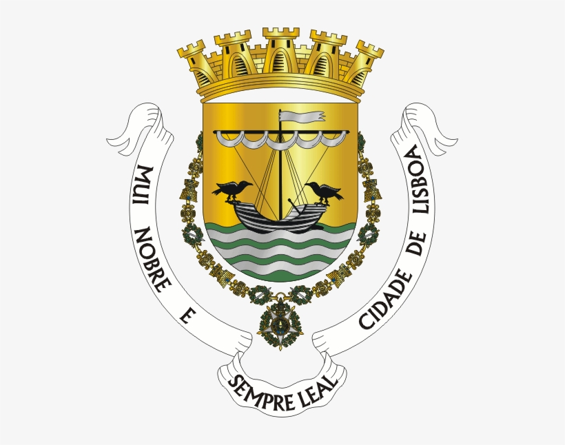 Escudo - Lisbon Coat Of Arms, transparent png #1252146