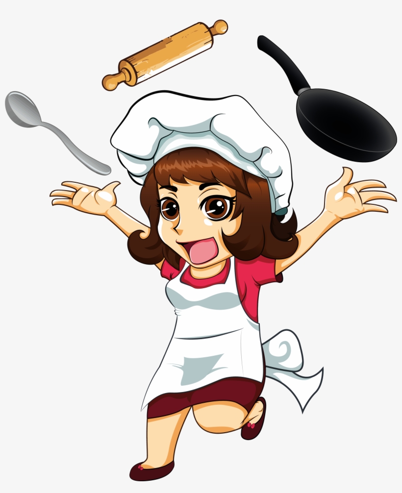 Chef Cooking Cartoon Related Keywords & Suggestions - Cook Cartoon Png -  Free Transparent PNG Download - PNGkey