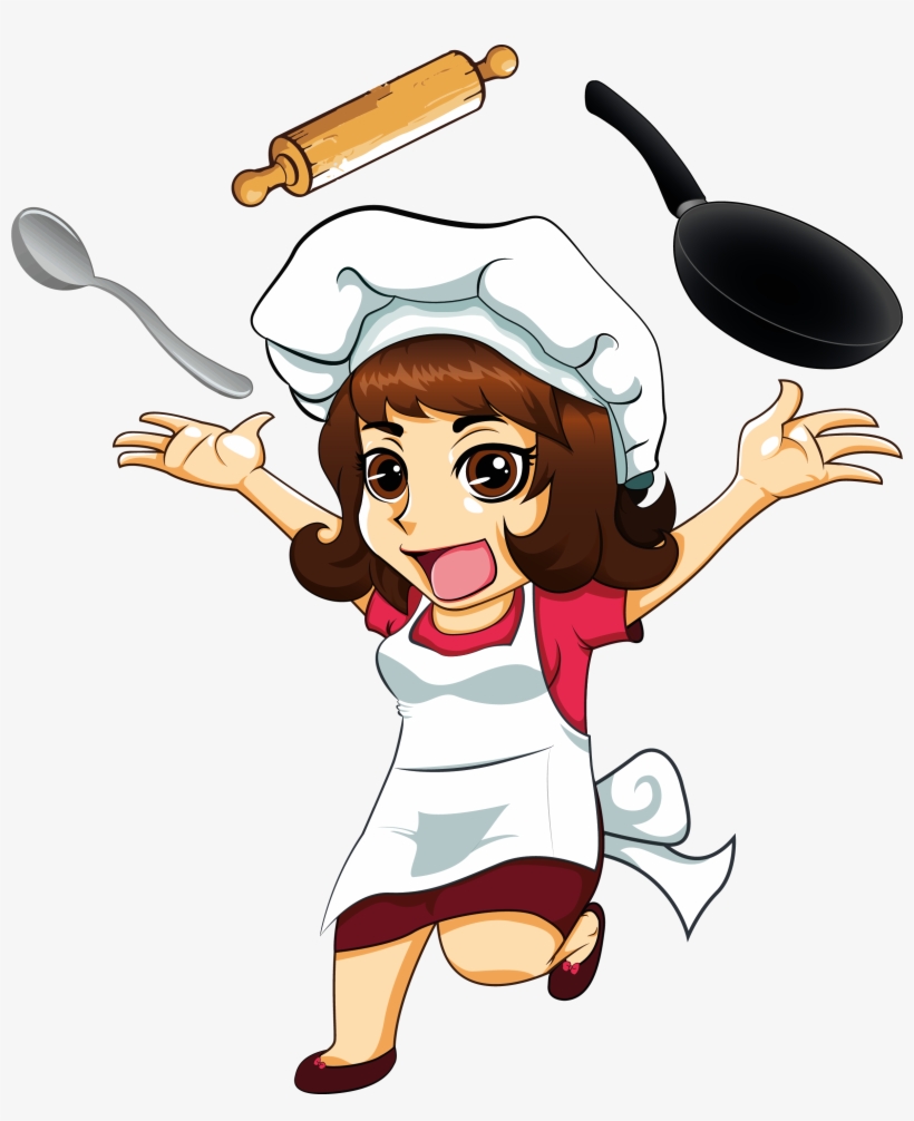 Chef Cooking Cartoon Related Keywords & Suggestions - Cook Cartoon Png