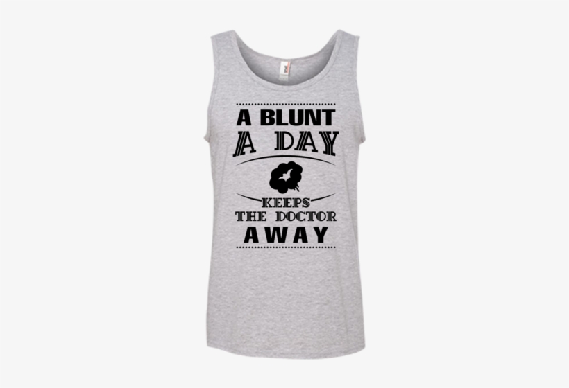 A Blunt A Day Tank - Men's Tank Tops Death Metal, transparent png #1252233