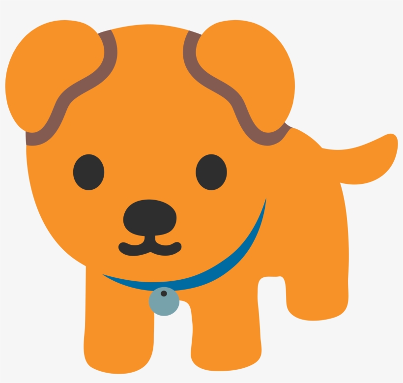 Emoji Dog Png - Cartoon Dog Transparent Background, transparent png #1252489