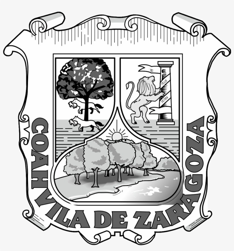 Escudo De Coahuila Logo Vector - Coahuila, transparent png #1252742