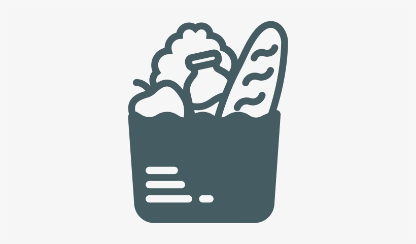 Food Inflammation Move Beyond Pain - Food Shopping Bag Icon, transparent png #1253096