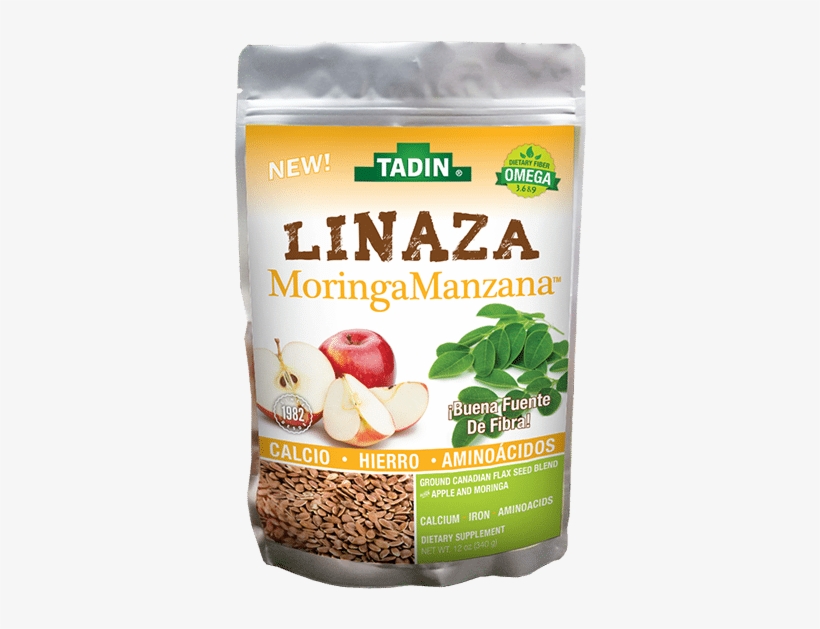 Tadin Linaza Moringa Manzana 12 Oz, transparent png #1253143