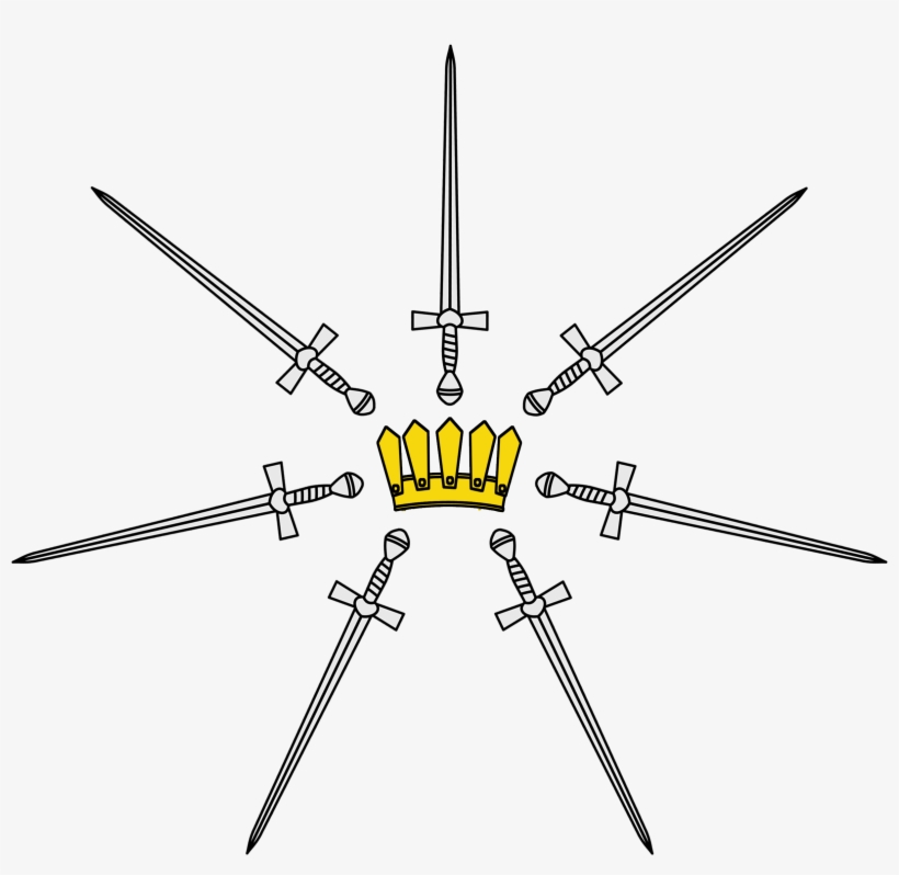 The Kingsguard, Also Known Poetically As The White - Game Of Thrones Kingsguard Sigil, transparent png #1253360