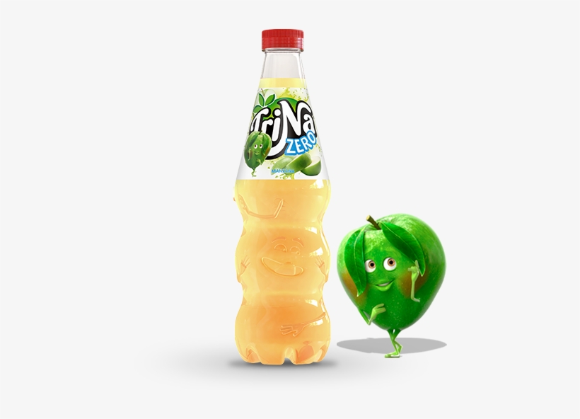 Trina Manzana Zero - Trina Naranja Botella 1,5l, transparent png #1253544