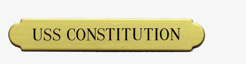 Small - Brass Name Plate, transparent png #1253568