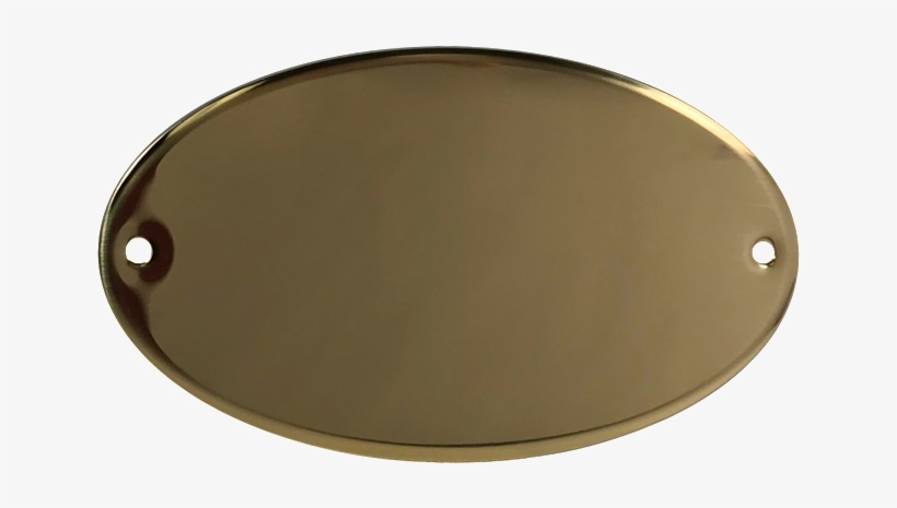 Oval Locker Plate (50/100-pack) - Brass Locker Name Plates, transparent png #1253619