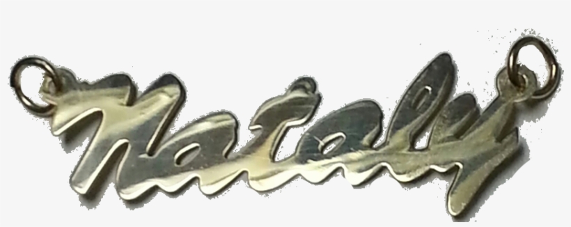 Name Plate 14kt - Chain, transparent png #1253904