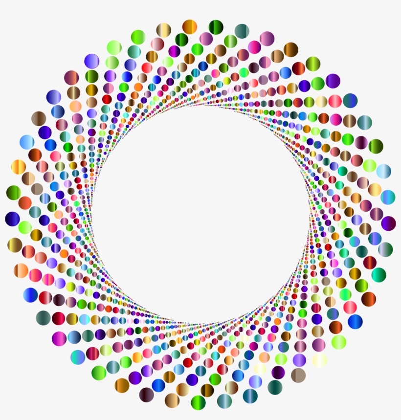 Colorful Circles Shutter Vortex 7 Icons Png - Round Shape Design .png, transparent png #1254383