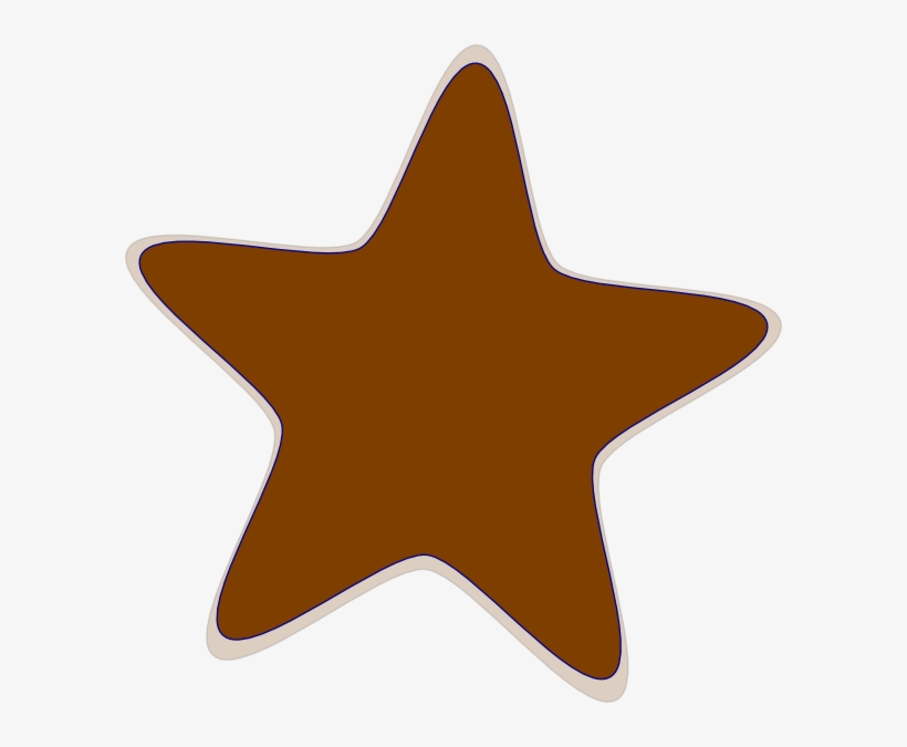 How To Set Use Brown Clip Art Star Hi Svg Vector, transparent png #1254655