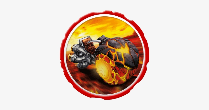 Burn-cycle Symbol - Skylanders Burn Cycle, transparent png #1254656