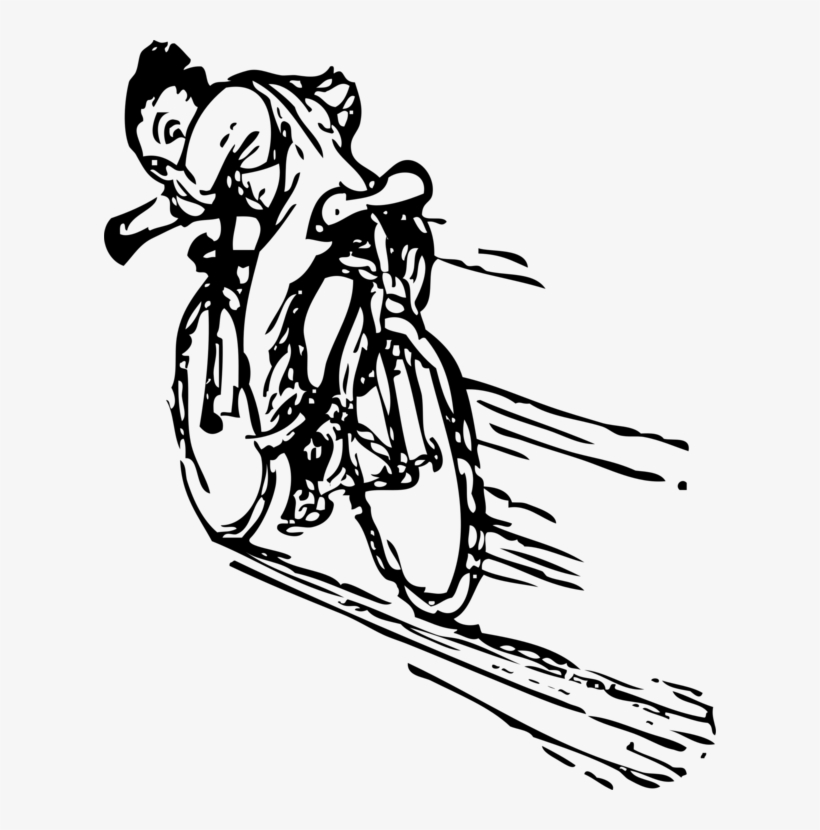 Riding A Bike Svg Clip Arts 486 X 596 Px, transparent png #1254867