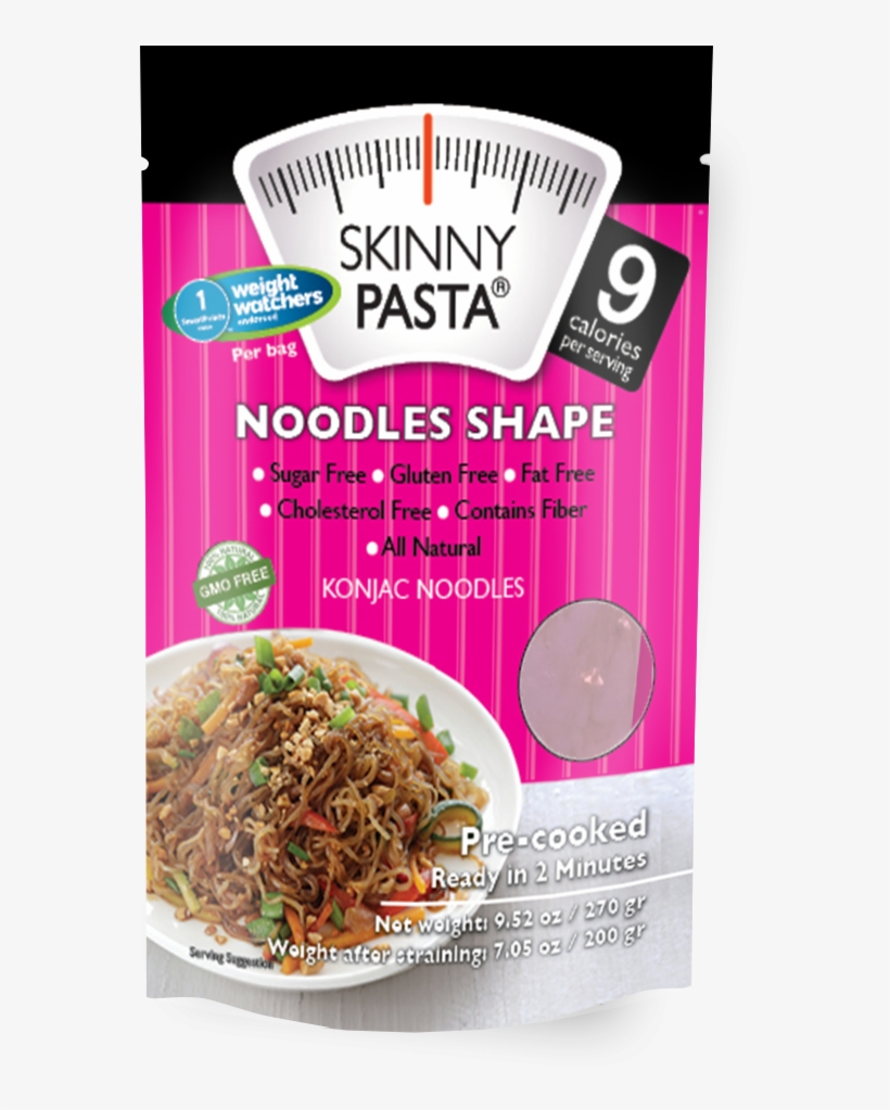 Weight Watchers Skinny Pasta Konjac Noodles, transparent png #1254927