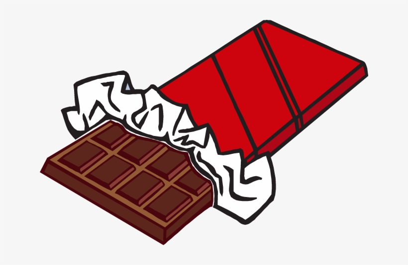 Chocolate 20clipart Clipart - Clip Art Chocolate Bar, transparent png #1254946