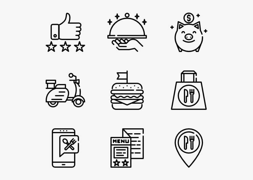 Take Away - Professional Icons, transparent png #1254988