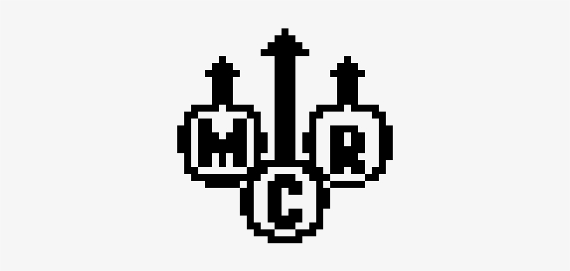 My Chemical Romance Logo - My Chemical Romance Pixel Art, transparent png #1255448