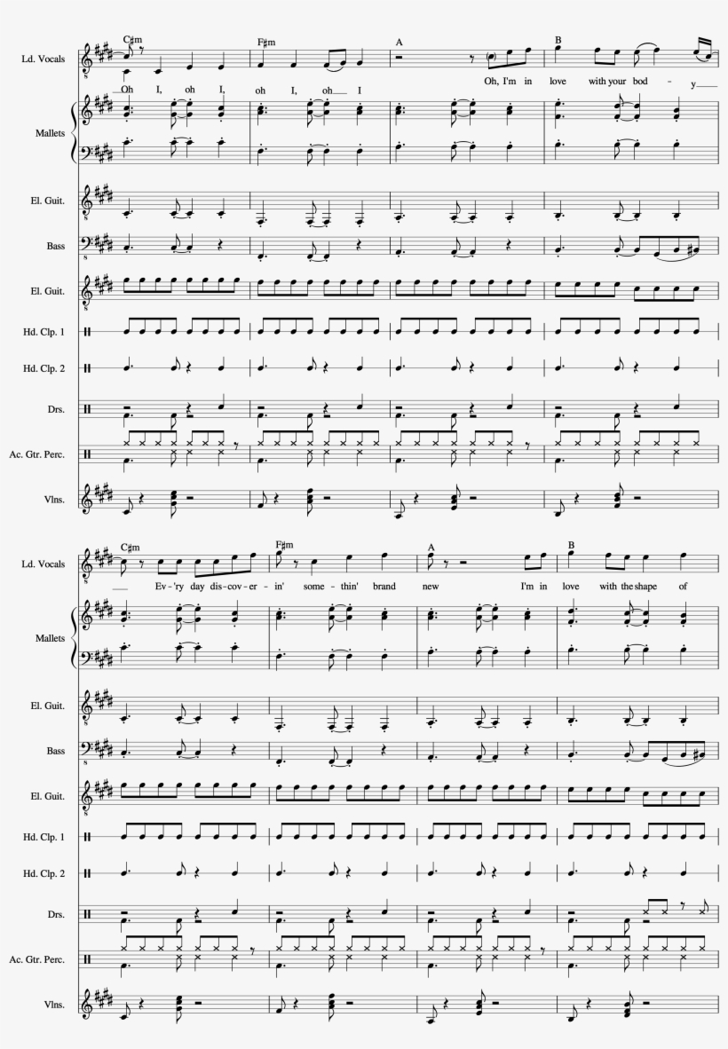 I Don't Love You My Chemical Romance The Black Parade - Rolling In The Deep Noten, transparent png #1255471