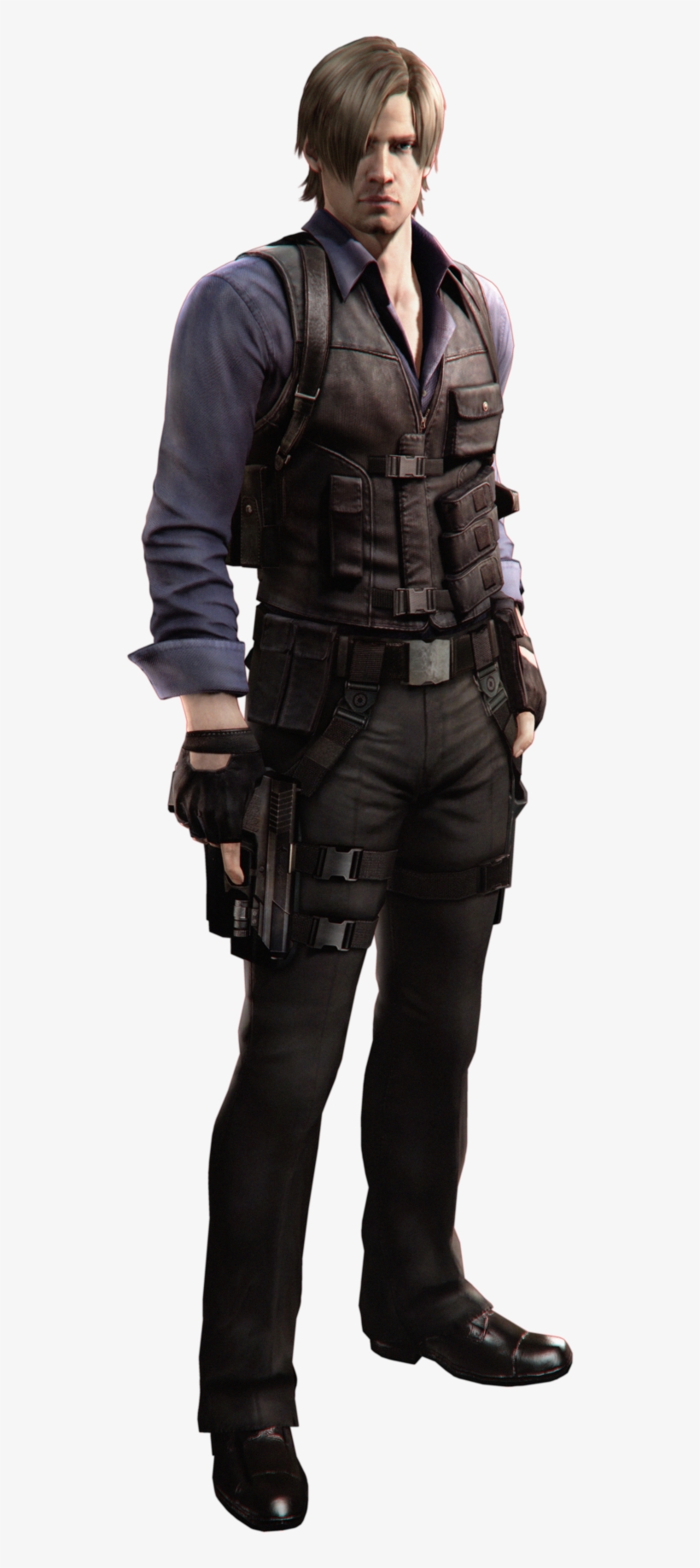 Kennedy Png Pic - Leon S Kennedy Resident Evil 6, transparent png #1255565