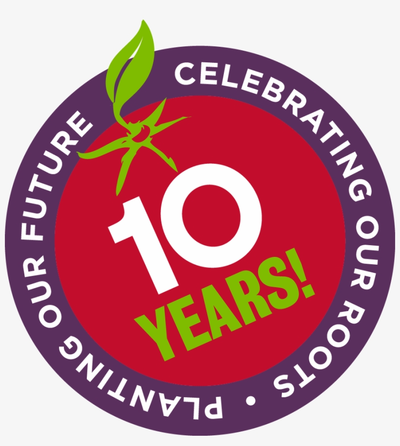 Tenyearbadge03 - Recipe, transparent png #1255778