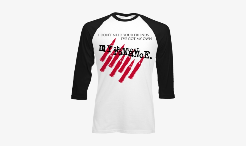 My Chemical Romance Official Store - Camisetas Con Manga De Color, transparent png #1255853