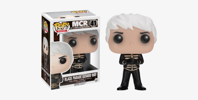 My Chemical Romance Funko Pop Black Parade Gerard Way - Draco Malfoy Funko Pop, transparent png #1255909