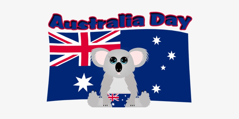 Australia Flag With Koala, transparent png #1256290