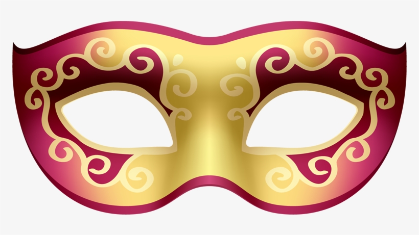 Mascara Desenho Png - Carnival Mask Vector, transparent png #1256406