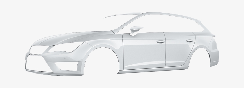 Cc Lite Leon St Cupra Nevada White - Leon Cupra St Black White, transparent png #1256600