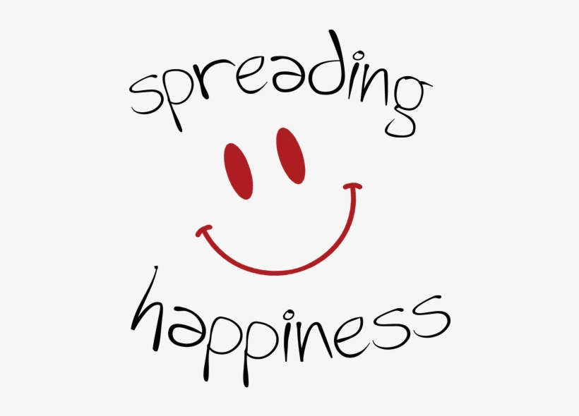 Spread A Little Happiness Every Month For The People Calligraphy Free Transparent Png Download Pngkey