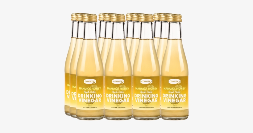Apple Cider Drinking Vinegar 12 Pack - Golden Kiwifruit, transparent png #1256940