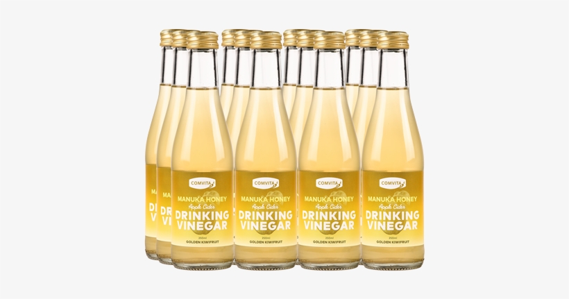 Apple Cider Drinking Vinegar 12 Pack - Golden Kiwifruit, transparent png #1256940