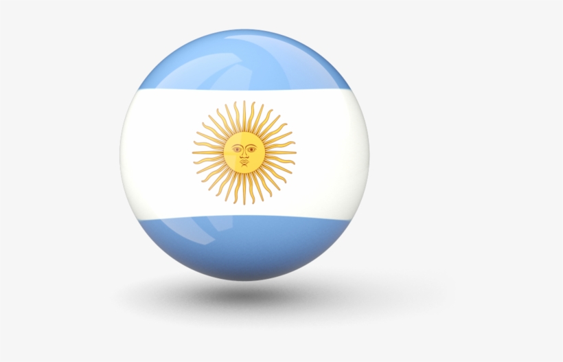 Illustration Of Flag Of Argentina - Argentina Flag Ball Png, transparent png #1257249