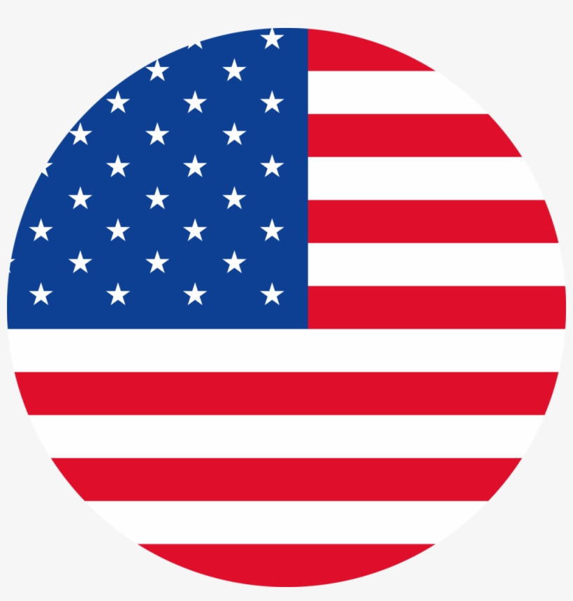 Us-button - American Flag Icon Png, transparent png #1257251