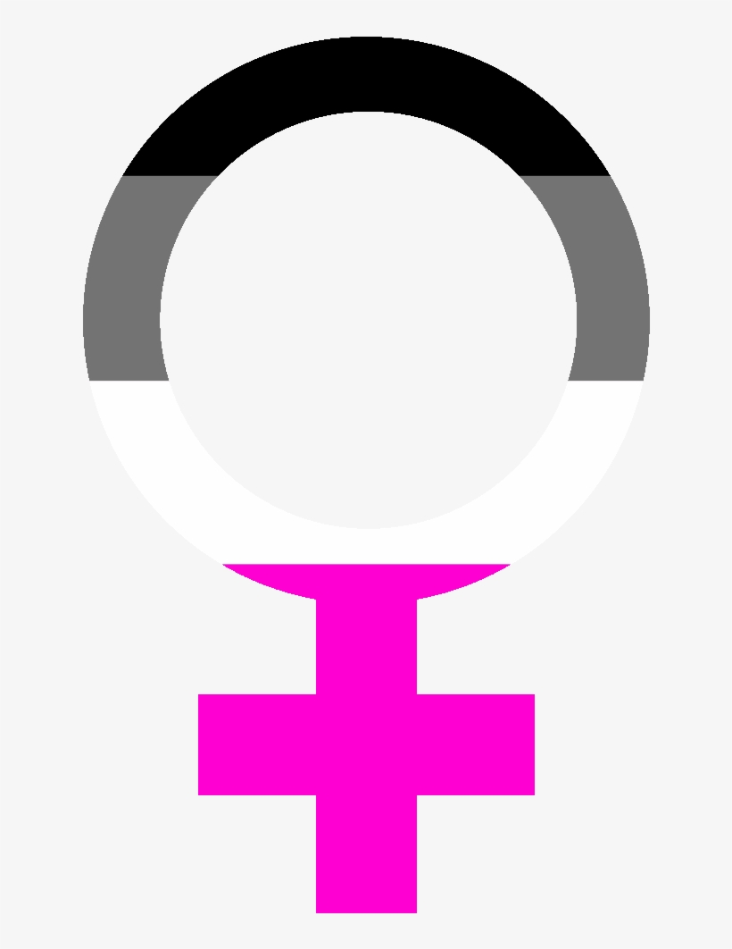 Símbolo Demisexual Mujer - Demisexual Png, transparent png #1257429