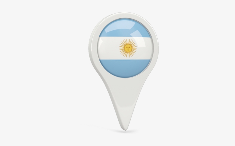 Illustration Of Flag Of Argentina - Argentina Flag Pin Png, transparent png #1257449