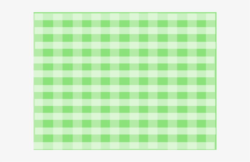Plaid Clipart Green - Plaid Green, transparent png #1257530