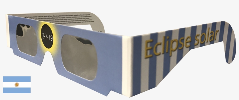 Argentina Flag Eclipse Glasses - Glasses, transparent png #1257532