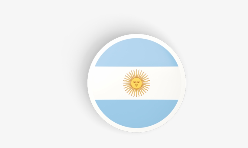 Illustration Of Flag Of Argentina - Argentina Flag Oval Png, transparent png #1257718