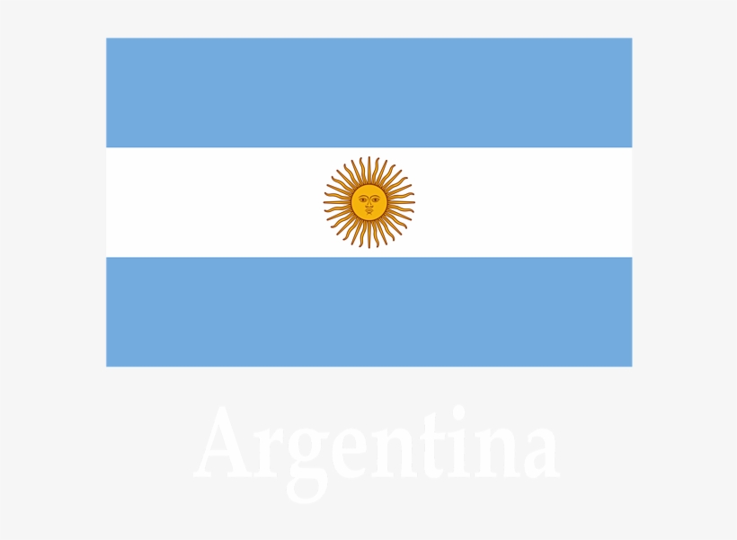 Click And Drag To Re-position The Image, If Desired - Argentina Flag Gif, transparent png #1257777