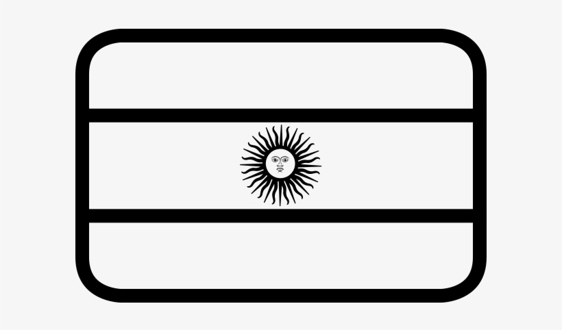 Argentina Flag Rubber Stamp - Argentina Flag, transparent png #1258145
